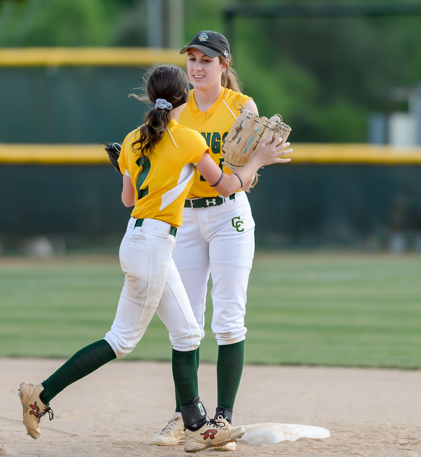 Friday night softball action